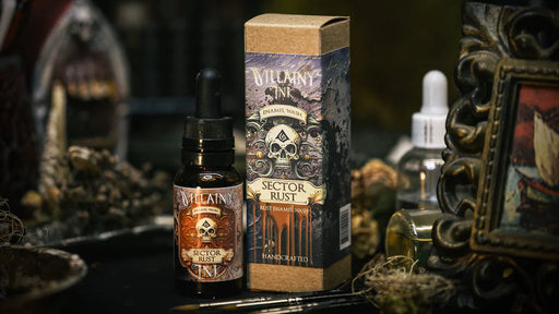 Villainy Ink: Enamel Washes - Sector Rust 30ml Model Paints Runeforge Distribution