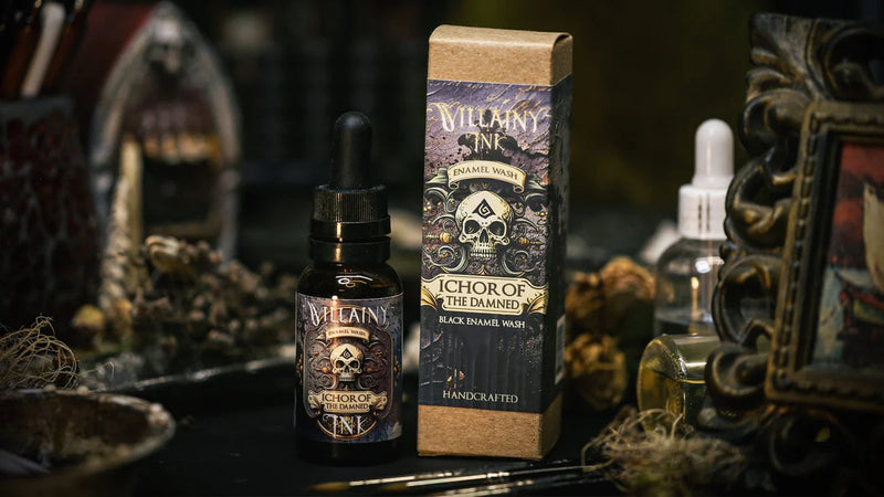 Villainy Ink: Enamel Washes - Ichor of the Damned 30ml Model Paints Runeforge Distribution