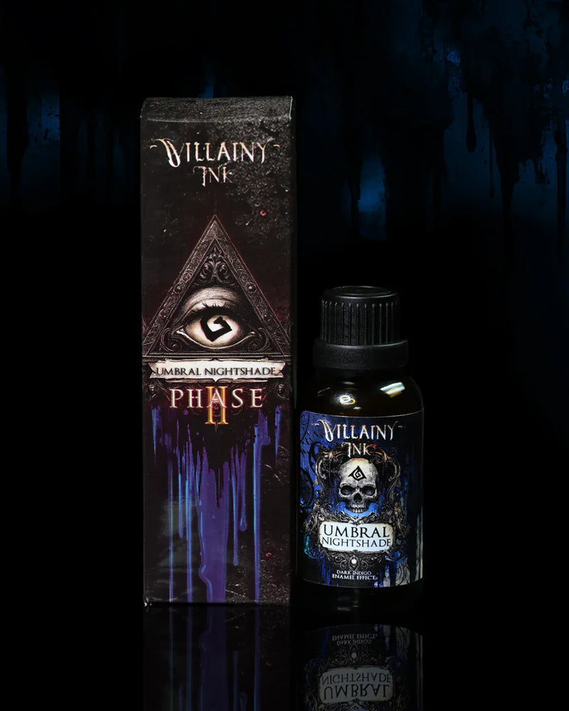 Villainy Ink: Enamel Washes - Umbral Nightshade 30ml Model Paints Runeforge Distribution