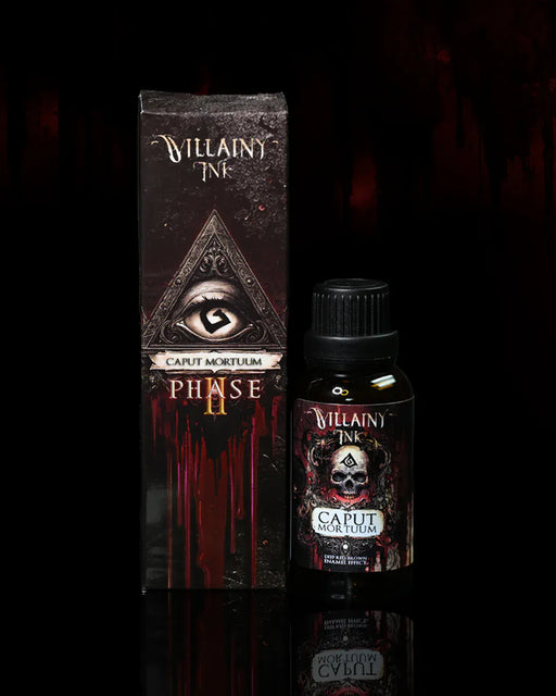 Villainy Ink: Enamel Washes - Caput Mortuum 30ml Model Paints Runeforge Distribution