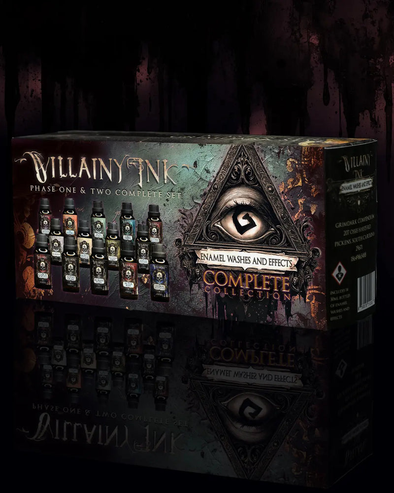 Villainy Ink: Enamel Washes - Complete Collection Model Paints Runeforge Distribution