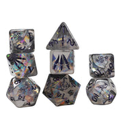 Sirius Dice: 7-Die Adventure Dice Set - "Vax'ildan" Vox Machina Dice & Gaming Accessories Sirius Dice