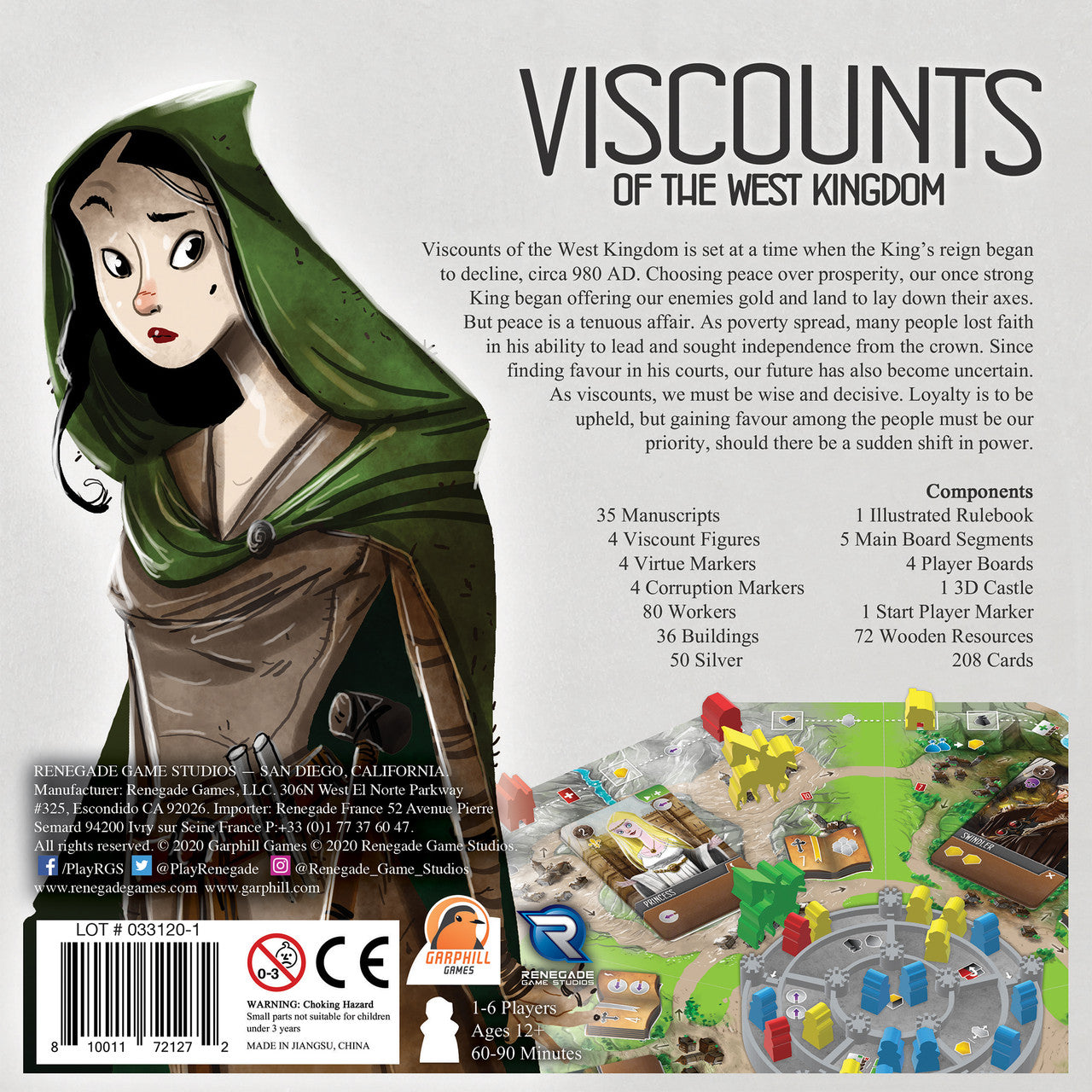 Viscounts of the West Kingdom Board Games Garphill Games