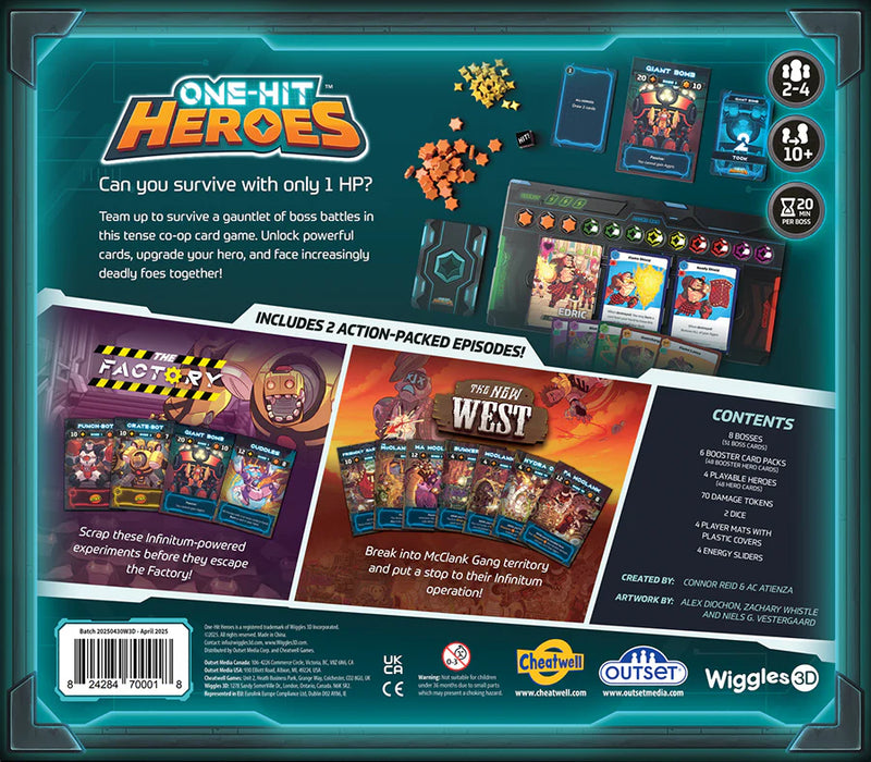 One Hit Heroes: Season 1 Board Games Wiggles3D