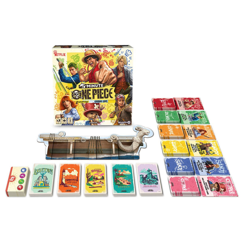 5-Minute Dungeon: One Piece - Adventures on the Grand Line Board Games Wiggles3D