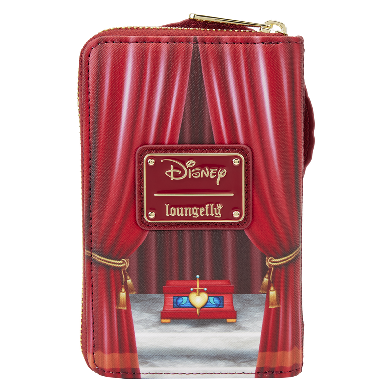 Loungefly: Disney Snow White Evil Queen Throne Zip Wallet Apparel & Merchandise Loungefly   