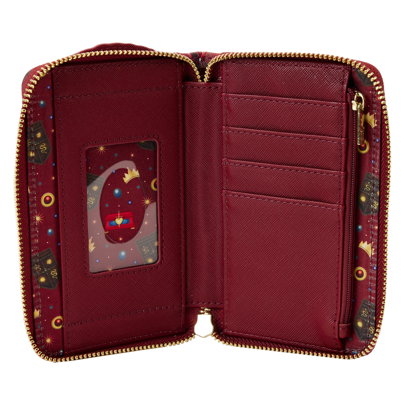 Loungefly: Disney Snow White Evil Queen Throne Zip Wallet Apparel & Merchandise Loungefly   