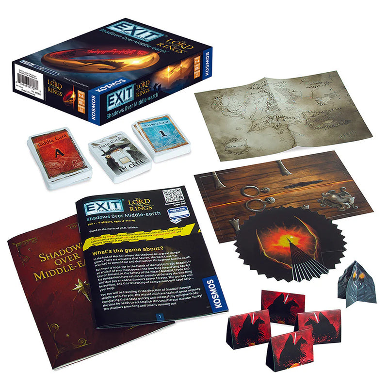 Exit: The Lord of The Rings - Shadows over Middle Earth (2022) Board Games Kosmos   