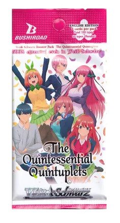 Weiss Schwarz: The Quintessential Quintuplets Booster Pack Collectible Trading Cards Bushiroad   