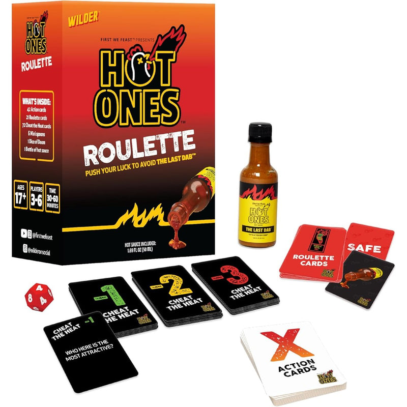 Hot Ones Roulette Board Games Wilder Games