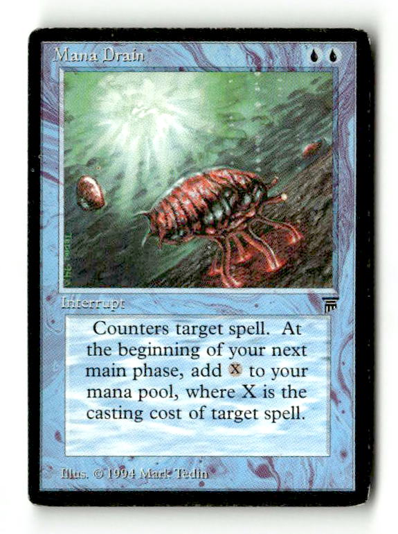 Mana Drain (LEG-065) [Oldschool] [Legends - Scan] (WM-01)