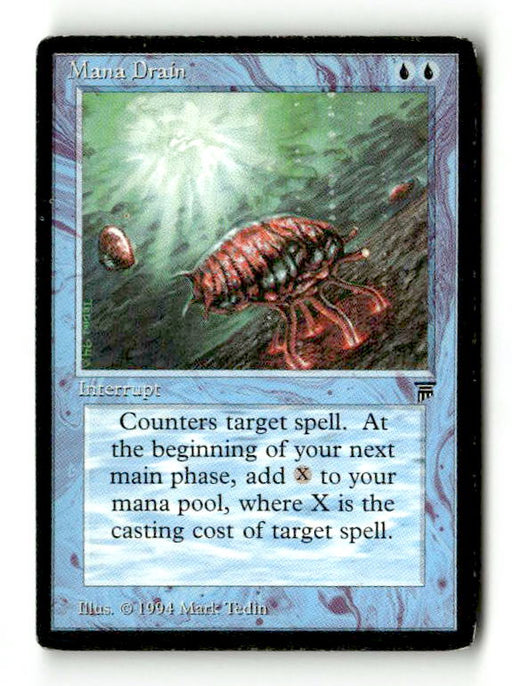 Mana Drain (LEG-065) [Oldschool] [Legends - Scan] (WM-01) High End MTG Single Wizards of the Coast