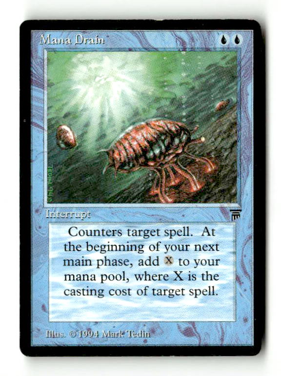 Mana Drain (LEG-065) [Oldschool] [Legends - Scan] (WM-02)