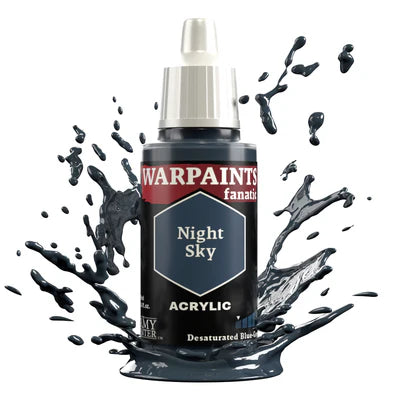 The Army Painter: Warpaints Fanatic Night Sky Model Paints Army Painter