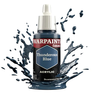The Army Painter: Warpaints Fanatic Thunderous Blue Model Paints Army Painter