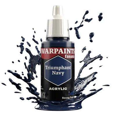 The Army Painter: Warpaints Fanatic Triumphant Navy Model Paints Army Painter