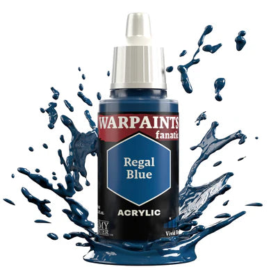 The Army Painter: Warpaints Fanatic Regal Blue Model Paints Army Painter