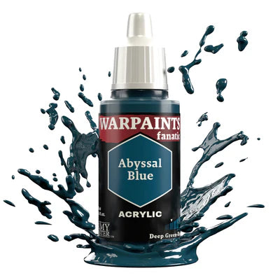 The Army Painter: Warpaints Fanatic Abyssal Blue Model Paints Army Painter