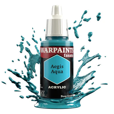 The Army Painter: Warpaints Fanatic Aegis Aqua Model Paints Army Painter