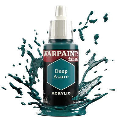 The Army Painter: Warpaints Fanatic Deep Azure Model Paints Army Painter