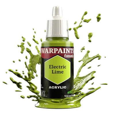 The Army Painter: Warpaints Fanatic Electric Lime Model Paints Army Painter