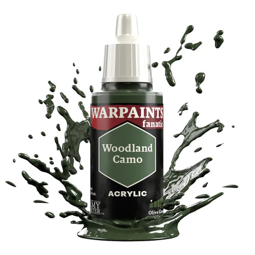 The Army Painter: Warpaints Fanatic Woodland Camo Model Paints Army Painter