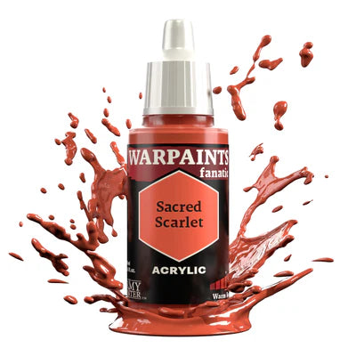 The Army Painter: Warpaints Fanatic Sacred Scarlet Model Paints Army Painter