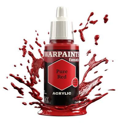 The Army Painter: Warpaints Fanatic Pure Red Model Paints Army Painter