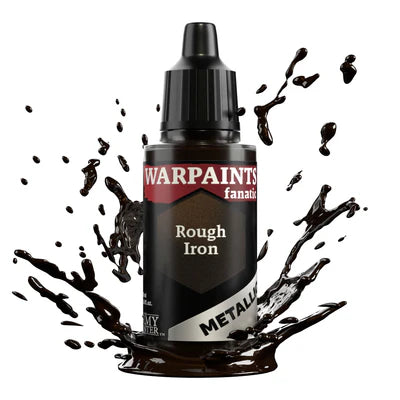 The Army Painter: Warpaints Fanatic Metallics Rough Iron Model Paints Army Painter