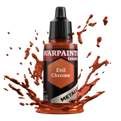 The Army Painter: Warpaints Fanatic Metallics Evil Chrome Model Paints Army Painter