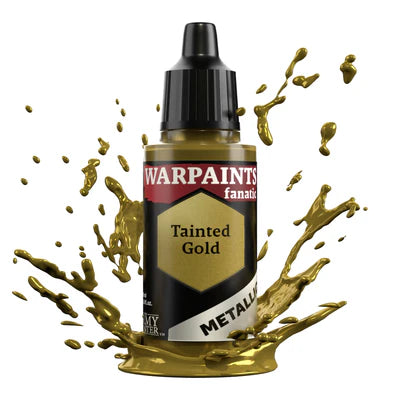 The Army Painter: Warpaints Fanatic Metallics Tainted Gold Model Paints Army Painter
