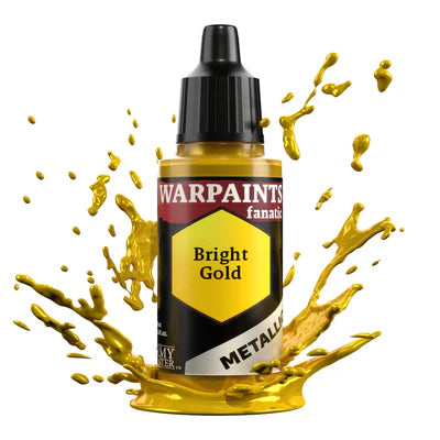 The Army Painter: Warpaints Fanatic Metallics Bright Gold Model Paints Army Painter