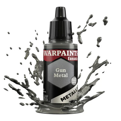 The Army Painter: Warpaints Fanatic Metallics Gun Metal Model Paints Army Painter