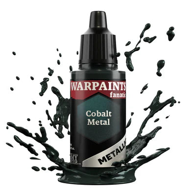 The Army Painter: Warpaints Fanatic Metallics Cobalt Metal Model Paints Army Painter