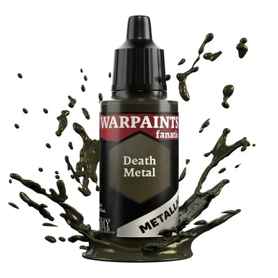 The Army Painter: Warpaints Fanatic Metallics Death Metal Model Paints Army Painter