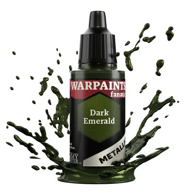 The Army Painter: Warpaints Fanatic Metallics Dark Emerald Model Paints Army Painter