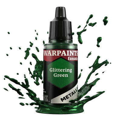 The Army Painter: Warpaints Fanatic Metallics Glittering Green Model Paints Army Painter
