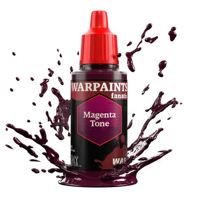 The Army Painter: Warpaints Fanatic Wash Magenta Tone Model Paints Army Painter