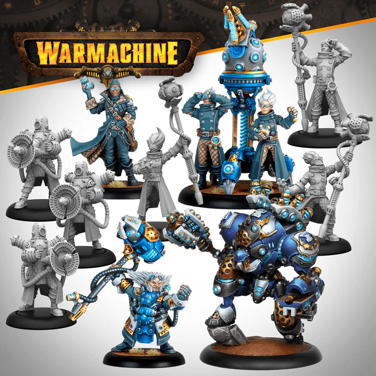 Warmachine: Cygnar Storm Legion Command Starter Warmachine Steamforged Games