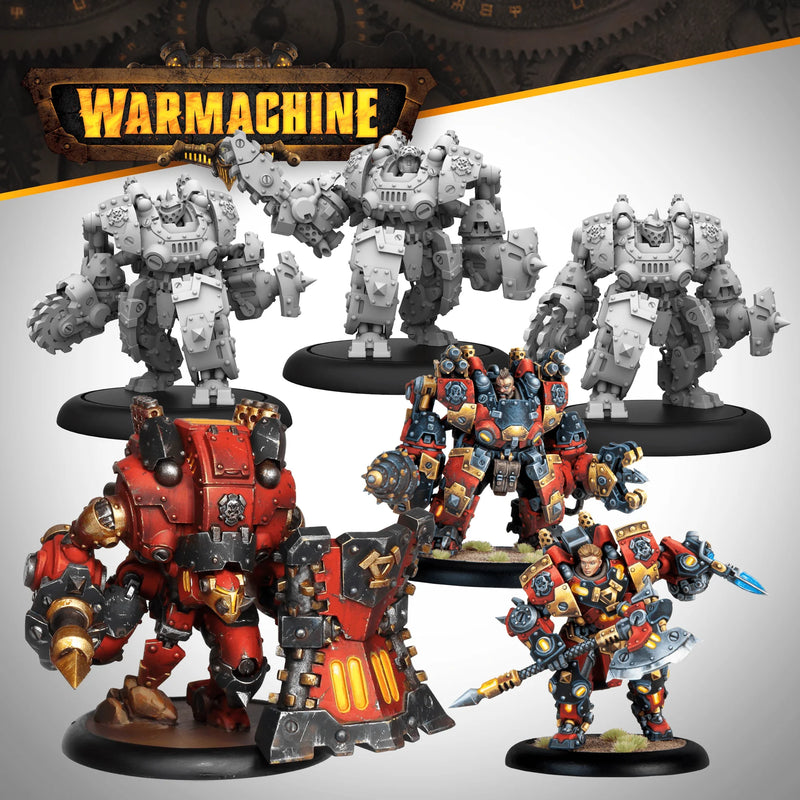 Warmachine: Khador Winter Korps Command Starter Warmachine Steamforged Games