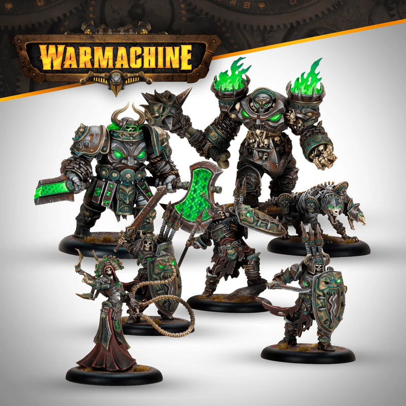 Warmachine: The Graveborn Command Cadre Warmachine Steamforged Games