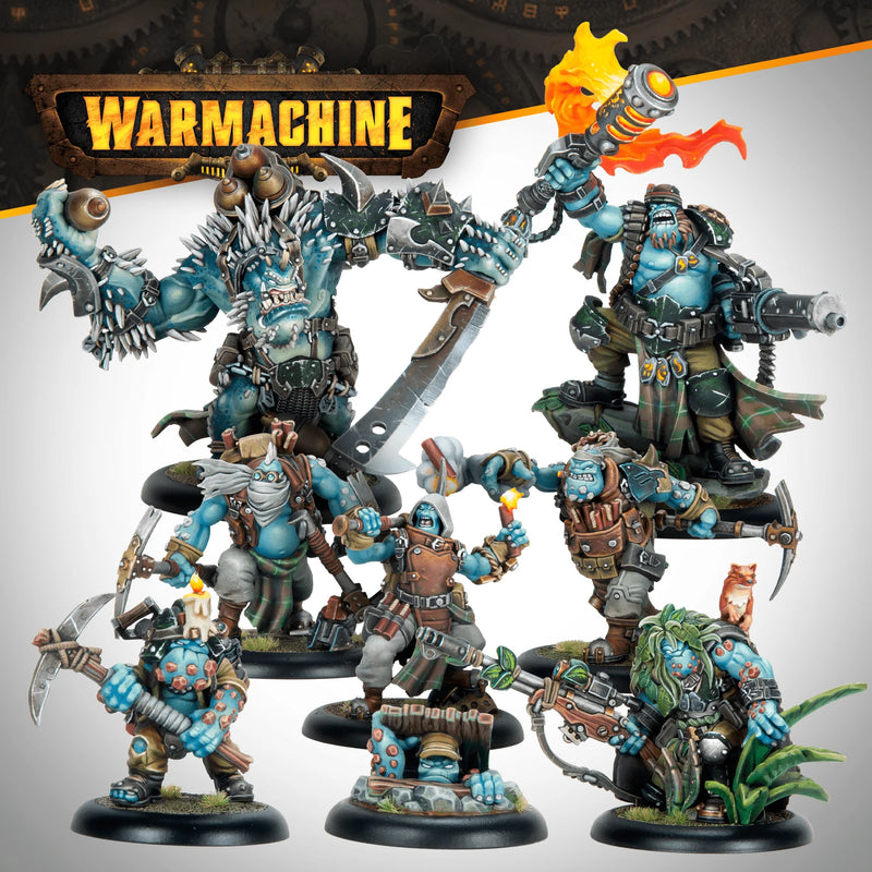 Warmachine: Southern Kriels Kithguard Command Starter Warmachine Steamforged Games
