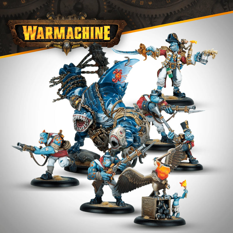 Warmachine: Foulblood's Armada Command Cadre Warmachine Steamforged Games