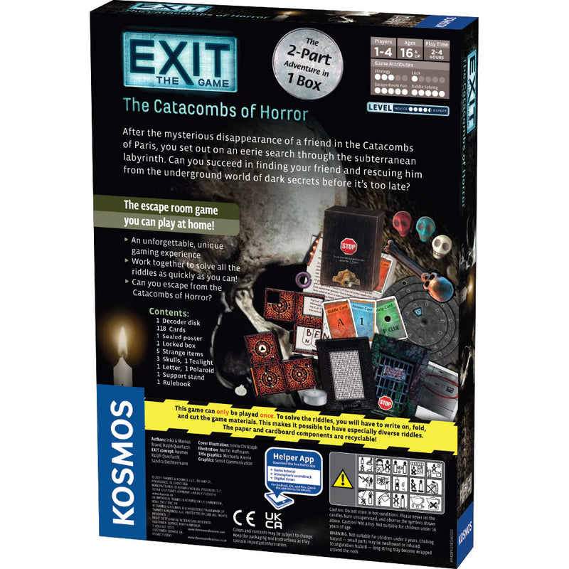 Exit: The Catacombs of Horror (2019) Board Games Kosmos   