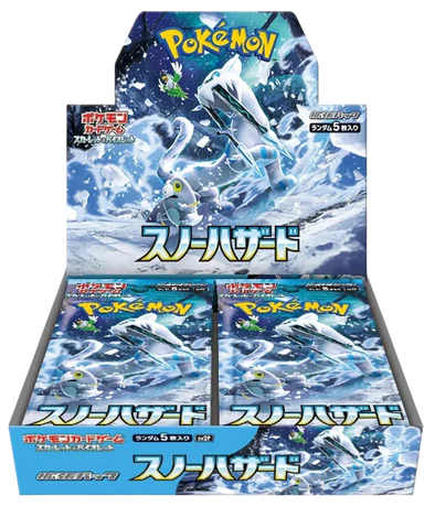 Pokémon Snow Hazard Booster Box (JPN) Pokemon Sealed Pokémon   
