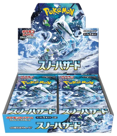 Pokémon Snow Hazard Booster Box (JPN)