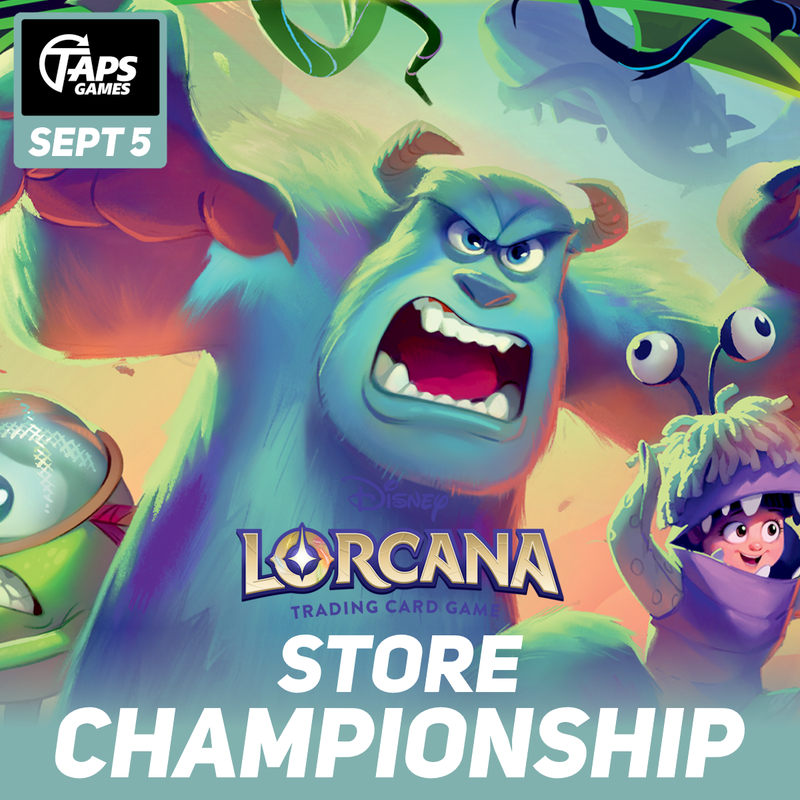 Lorcana Attack of the Vine Store Championship - Win-a-Box - Event Ticket (Saturday, Sept 5th) Event Taps Games