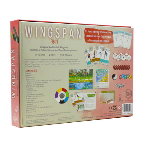 Wingspan: Asia Expansion Board Games Stonemaier Games