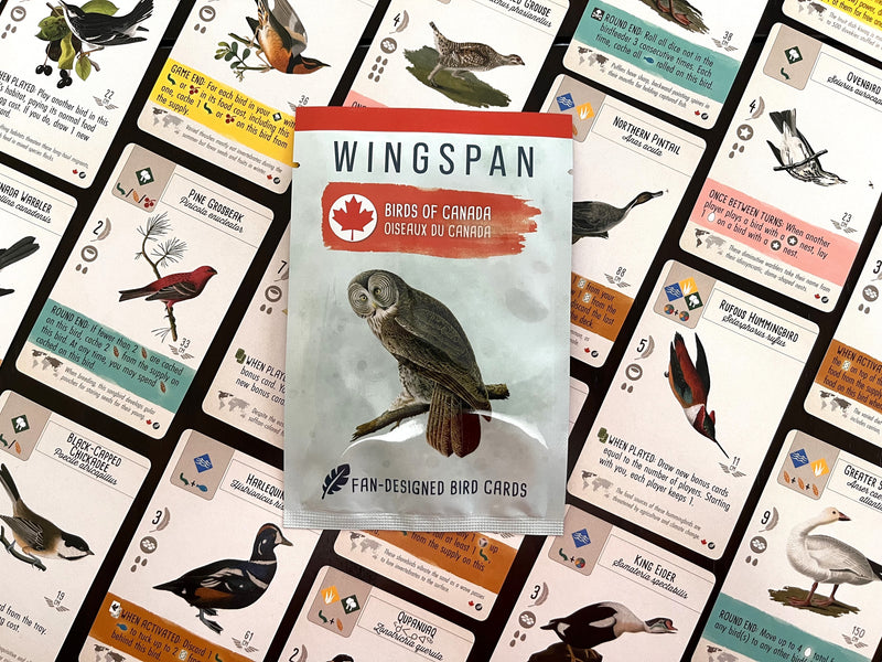Wingspan: Fan Designed Pack - Individual Pack Board Games Stonemaier Games Birds of Canada
