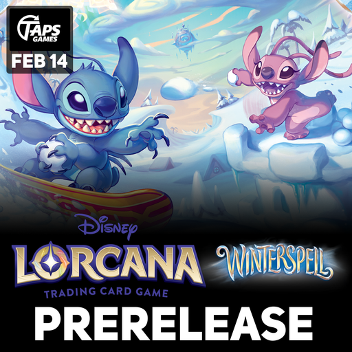 Lorcana Winterspell Prerelease - Event Ticket (February 14) Event Taps Games